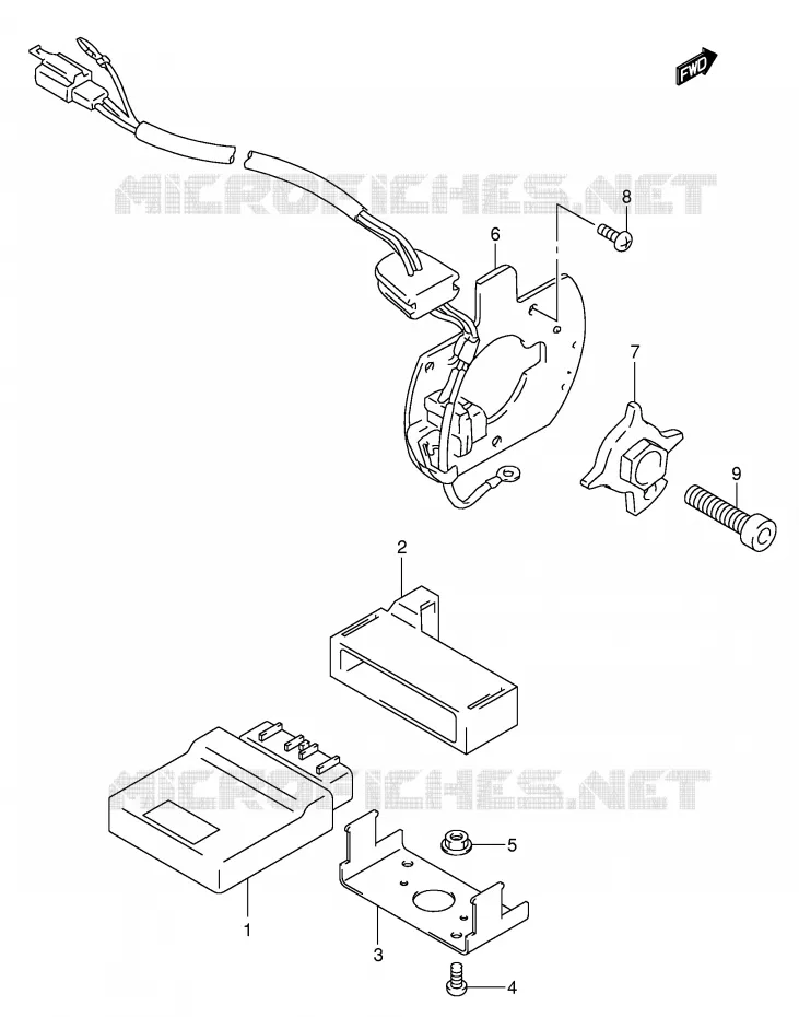 ALTERNATEUR Suzuki MOTO 600 GSX-F 2005  GSX600FK5(E2)