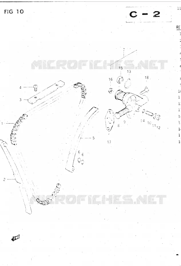 DISTRIBUTION Suzuki MOTO 500 GSX-E 1984  GSX500ESE(E39)