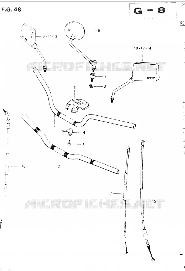 GUIDON Suzuki MOTO 400 GSX 1985  GSX400EF(E2)