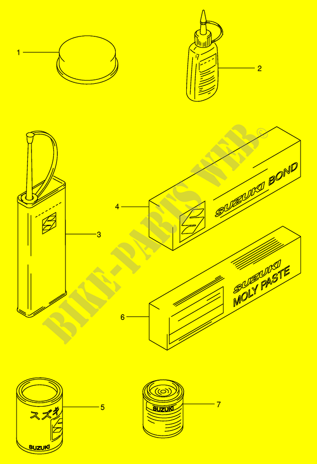 OPTIONS pour Suzuki SAVAGE 650 1997