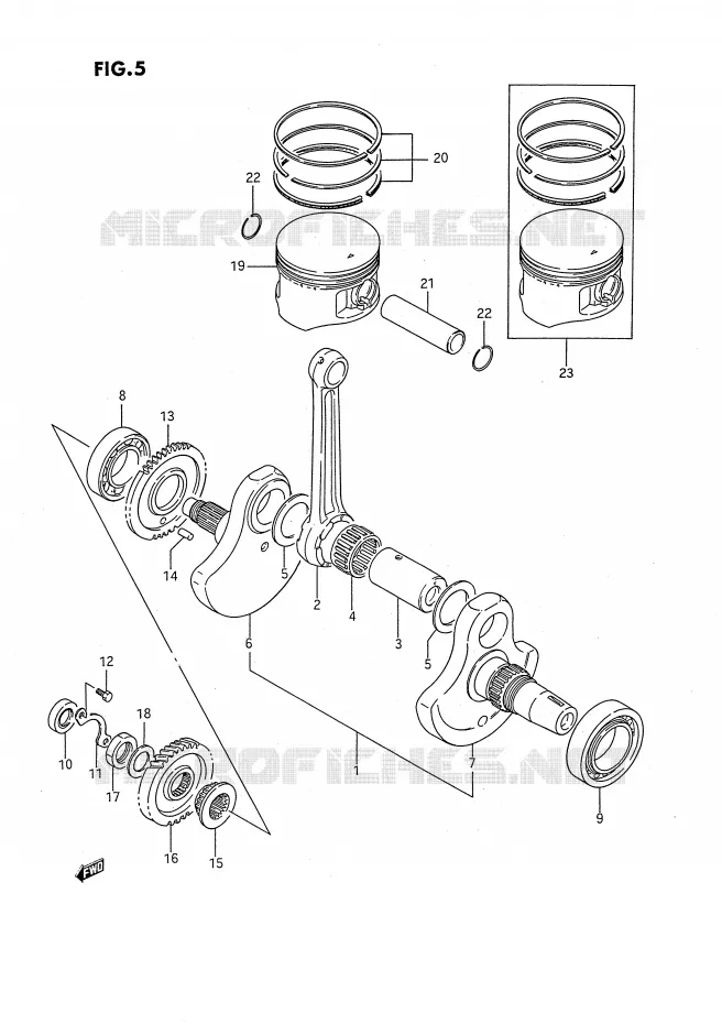 VILEBREQUIN Suzuki MOTO 650 SAVAGE 1990  LS650PL(E2)