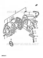 FEU ARRIERE (E1, E4, E6, E15, E21, E24) pour Suzuki DR 125 1984