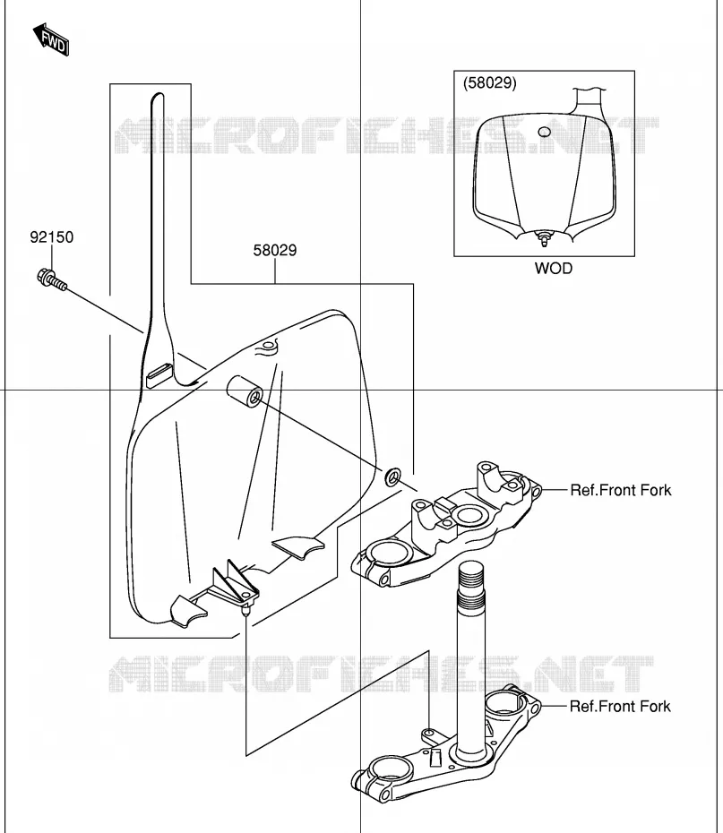ACCESSOIRE Suzuki MOTO 110 DR-Z 2003  DR-Z110K3(E28)