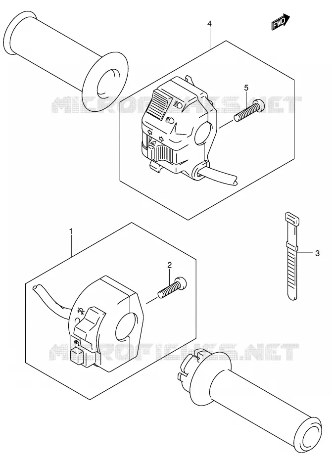 COMMODOS (DR-Z400EY/EK1/EK2/EK3/EK4 E24) Suzuki MOTO 400 DR-Z 2000  DR-Z400EY(E1)