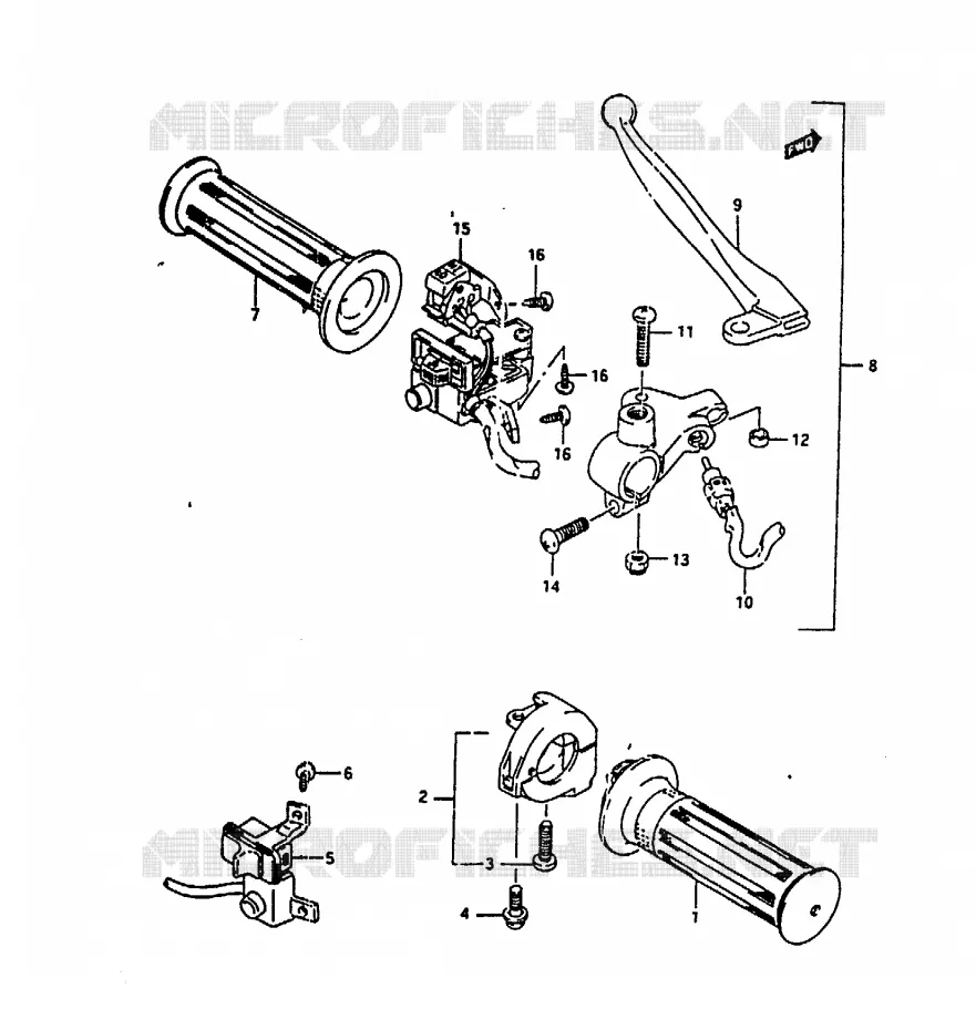 COMMODOS Suzuki SCOOTER 100 ADDRESS 1994  AH100R