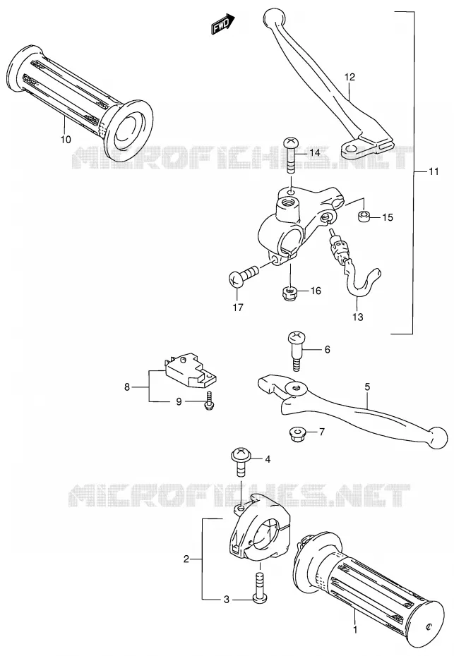 COMMODOS Suzuki SCOOTER 100 ADDRESS 1999  AG100X(E71)