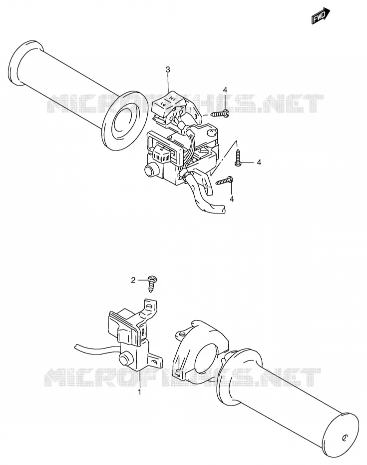 COMMODOS Suzuki SCOOTER 100 ADDRESS 2000  AG100Y(E71)