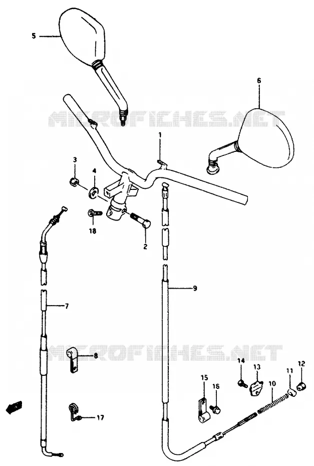 GUIDON Suzuki SCOOTER 50 AP 1995  AP50S(R/S/T)