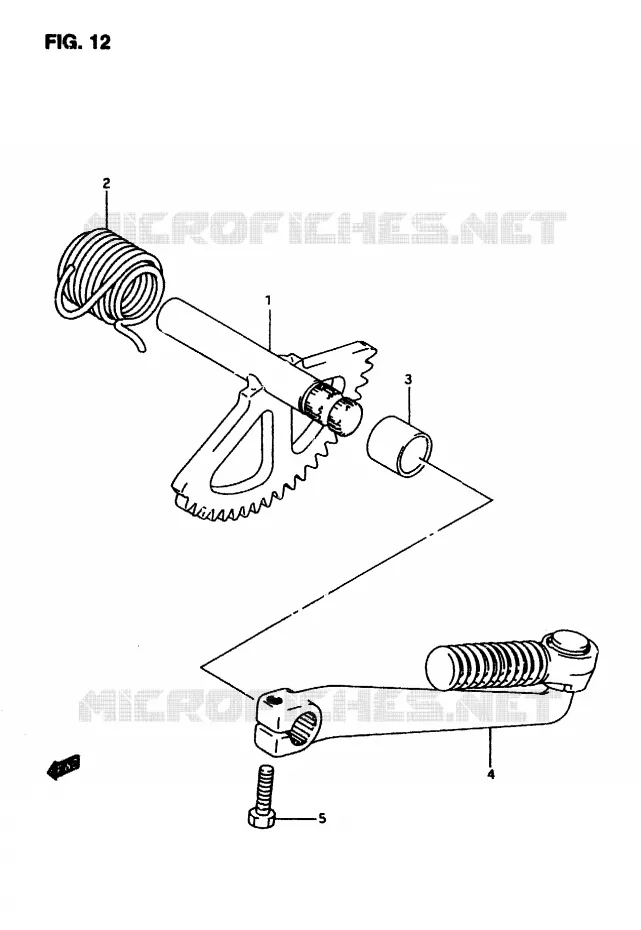 KICK Suzuki SCOOTER 50 AP 1997  AP50V(T/7/V)