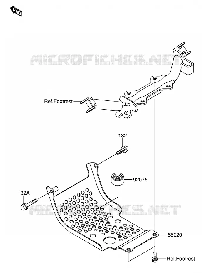 PROTECTION Suzuki MOTO 110 DR-Z 2005  DR-Z110K5(E21)