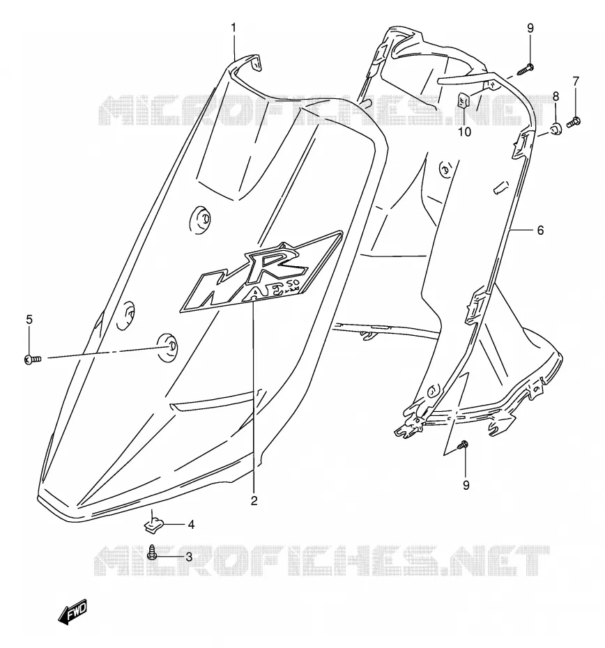 PROTEGE JAMBES (AE50RT/RV) Suzuki SCOOTER 50 AE 1991  AE50M(E28)