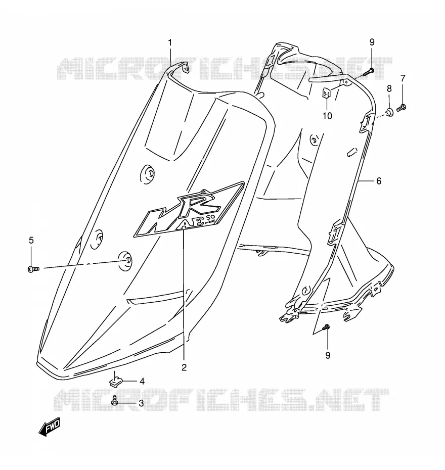 PROTEGE JAMBES Suzuki SCOOTER 50 AE 1998  AE50RW(E28)