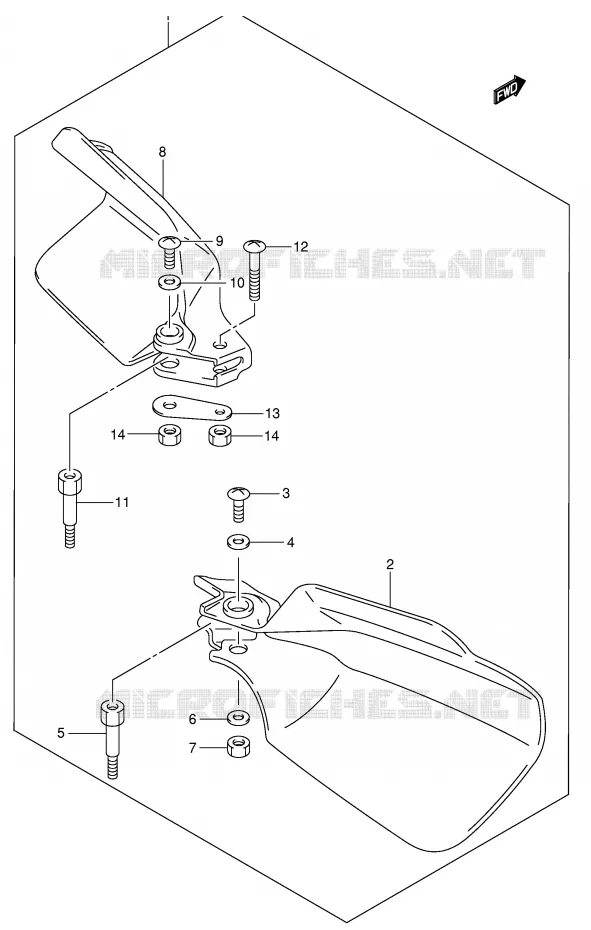 PROTEGES MAINS (DR-Z400EK1/EK2/EK3/EK4 E24 OPT) Suzuki MOTO 400 DR-Z 2004  DR-Z400EK4(E1)