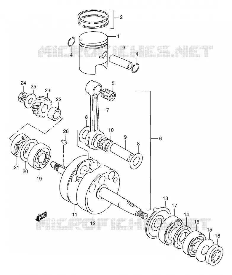 VILEBREQUIN Suzuki MOTO 120 BX 1994  BX120R(P97)