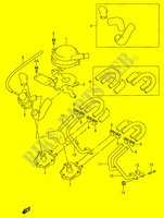 SYSTÈME DE RECYCLAGE GAZ D'ECHAPPEMENT (MODELE S/V E18) pour Suzuki RF 600 1993