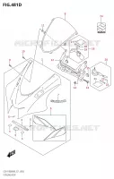 CARENAGES - ETIQUETTESS (GSX-R1000RA) CARENAGES/CADRE 1000 suzuki-moto GSX-R 2020 2005000007