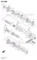 TRANSMISSION pour Suzuki V-STROM 250 2020