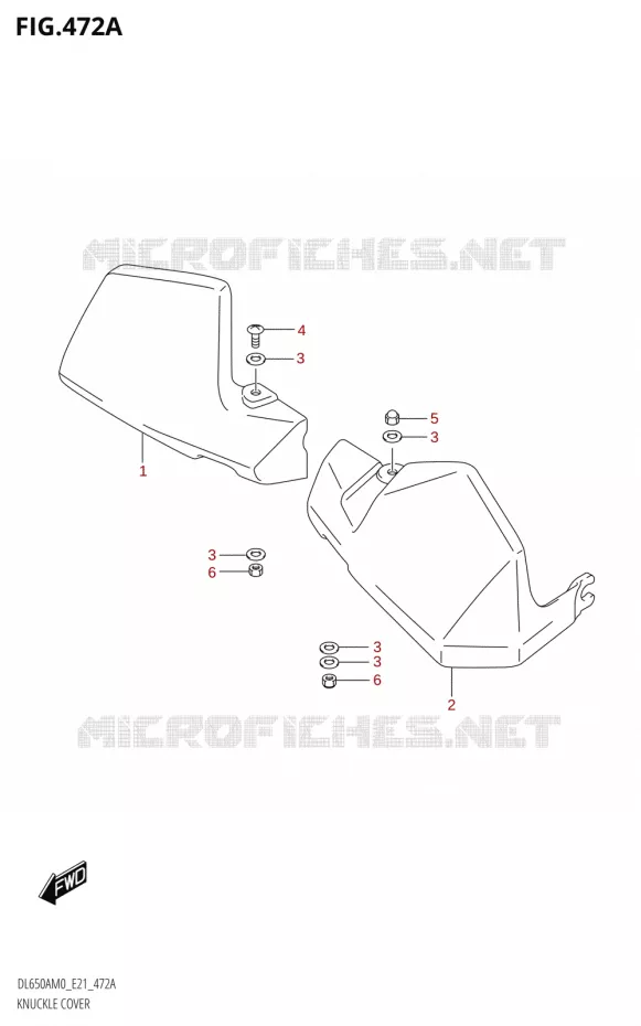 PROTEGES MAINSDL650XA,DL650XAUE) Suzuki MOTO 650 V-STROM 2020  DL650XA M0 (E21)