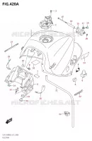 RESERVOIR D'ESSENCE1000AL9 E21) pour Suzuki GSX-S 1000 2019