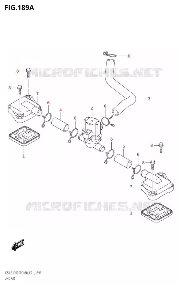 SYSTEME RECYCLAGE GAZ ECHAPPEMENT Suzuki MOTO 1000 KATANA 2019  GSX-S1000SRQ L9 (E21)