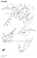 CARENAGES (GSX S750YA:L9:E21) pour Suzuki GSX-S 750 2019