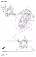 ROUE AVANT (GSX S750WQZ:L9:E21) pour Suzuki GSX-S 750 2019