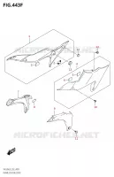 CARENAGE CENTRALRAL (SV650AUL9 E19) pour Suzuki SV 650 2019