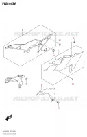 CARENAGE CENTRALRAL (SV650A,SV650AU) pour Suzuki SV 650 2020