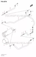 SYSTÈME DE RECYCLAGE VAPEURS CARBURANT pour Suzuki SV 650 2020