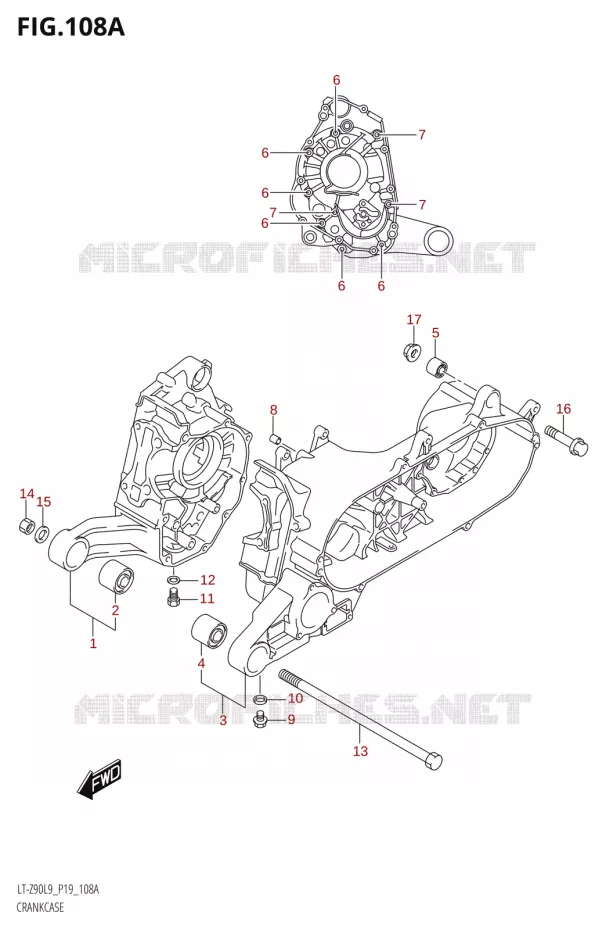 CARTER Suzuki QUAD 90 QUADSPORT 2019  LT-Z90 L9 (P19)
