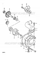 POMPE A EAU pour Suzuki RM 125 1981