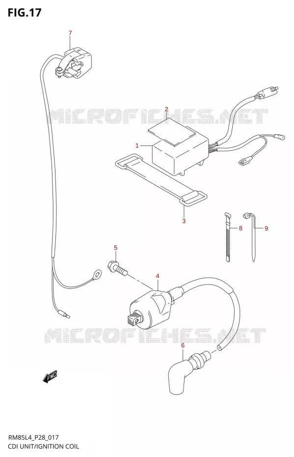 ALLUMAGE Suzuki MOTO 85 RM 2014  RM85 L4 (P03,P28,P33)