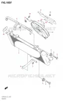 RADIATEURGSR750AUE:L3:E21) pour Suzuki GSR 750 2013