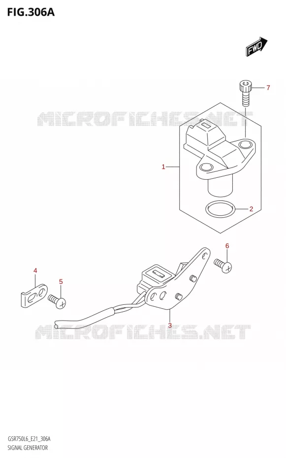 CAPTEUR D'ALLUMAGE Suzuki MOTO 750 GSR 2016  GSR750 L6 (E21)