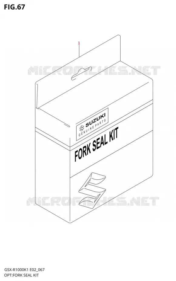 KIT JOINTS DE FOURCHE Suzuki MOTO 1000 GSX-R 2002  GSX-R1000K2(E2)