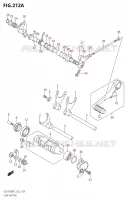 ENSEMBLE DE SELECTION DE VITESSES pour Suzuki GSX-R 1000 2007
