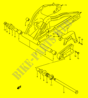 BRAS OSCILLANT ARRIERE (MODELE M) pour Suzuki RG 250 1992