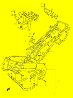 CADRE (MODELE N/P/R/T) pour Suzuki RG 250 1993