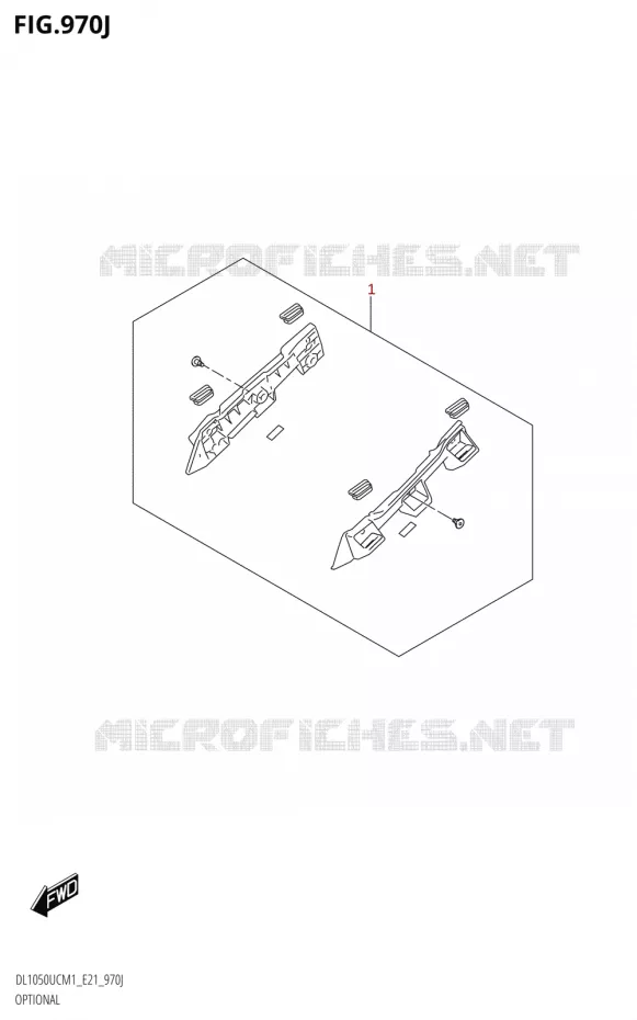 OPTIONS (DL1050UQ,DL1050WQ) Suzuki MOTO 1050 V-STROM 2021  DL1050UC  M1