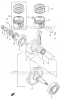 VILEBREQUIN pour Suzuki MARAUDER 125 1999