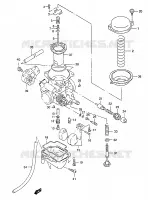 CARBURATEUR (MODELE Y) MOTEUR/TRANSMISSION 125 suzuki-moto MARAUDER 2000 2123000043