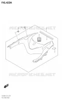 COUVRE RESERVOIR pour Suzuki V-STROM 650 2021