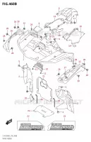 GARDE BOUE AVANT pour Suzuki KINGQUAD 750 2021