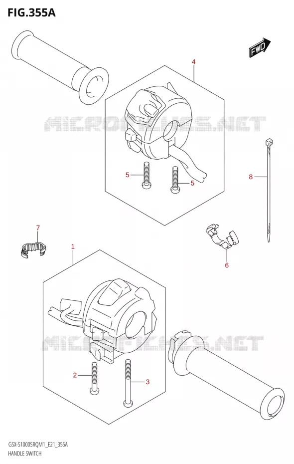 COMMODOS Suzuki MOTO 1000 KATANA 2021  GSX-S1000SRQ M1 (E21)