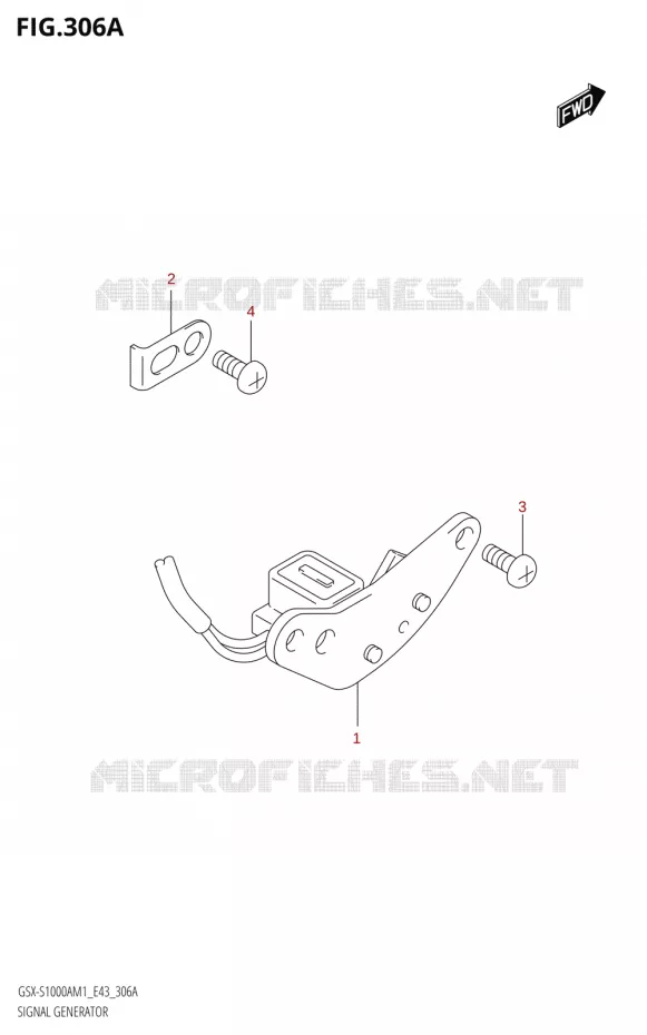 CAPTEUR D'ALLUMAGE Suzuki MOTO 1000 GSX-S 2021  GSX-S1000A M1 /​ GSX-S1000AZ M1 (E43)
