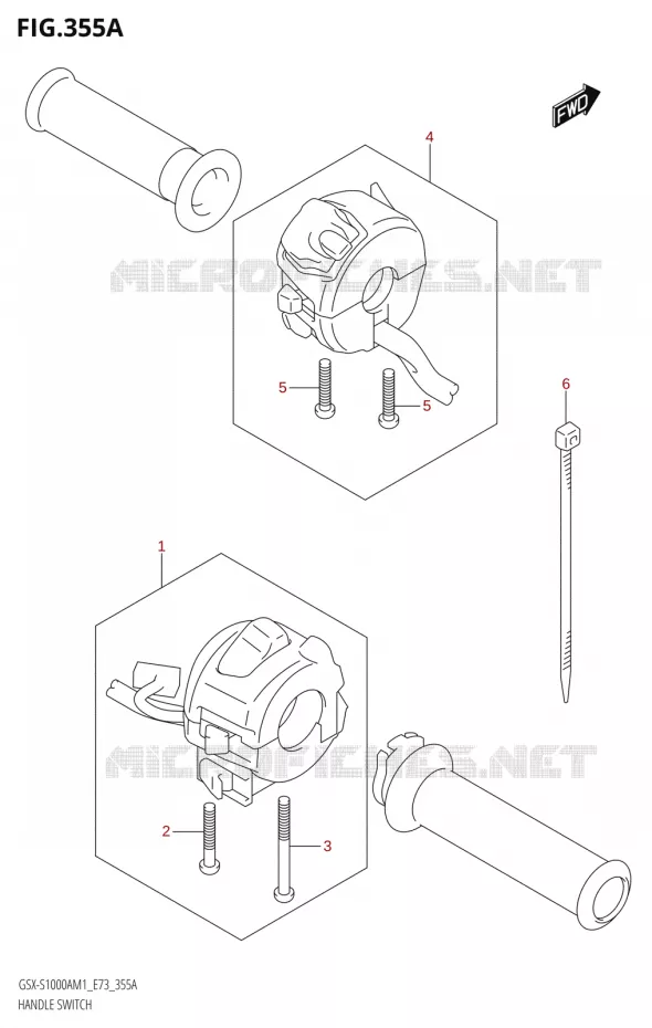 COMMODOS Suzuki MOTO 1000 GSX-S 2021  GSX-S1000A M1 /​ GSX-S1000AZ M1 (E73)