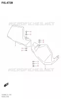 PROTEGES MAINSDL650XAUEM2 E21) pour Suzuki V-STROM 650 2022