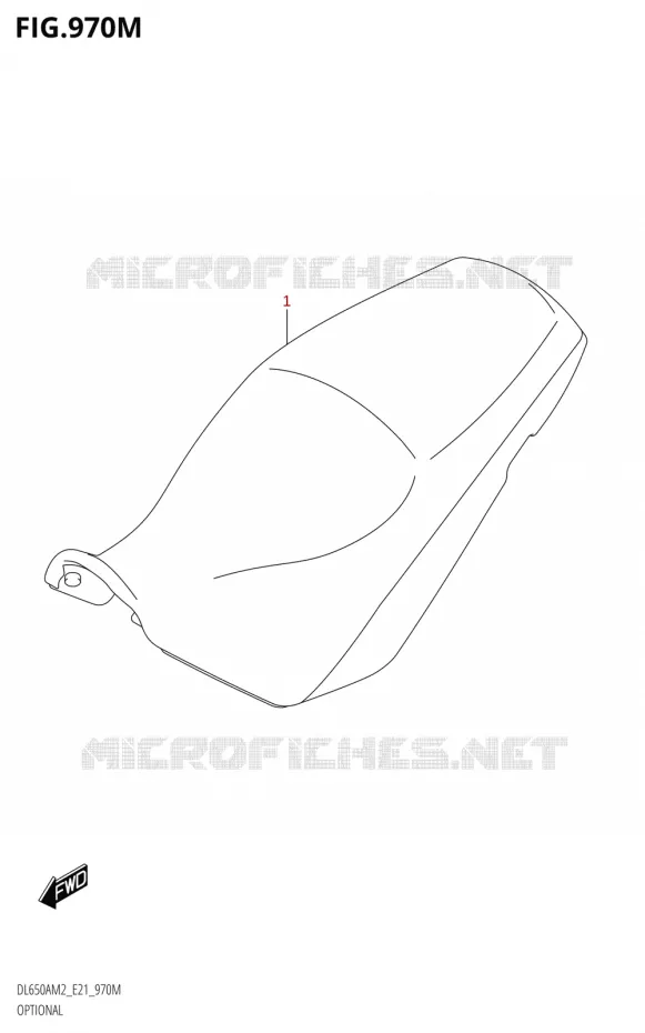 OPTIONSL (SELLE HAUTE) Suzuki MOTO 650 V-STROM 2022  DL650A M2 (E21)