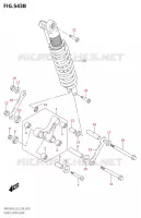 BIELLETTE DE SUSPENSION ARRIERE28) pour Suzuki DR 650 2018