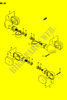 CLIGNOTANTS (MODELE P29) pour Suzuki RMX 50 1997